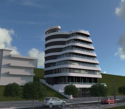 aundry chute installation at Yacht Hotel Vlora, 8 floors.