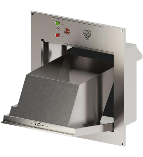 downwaste_automatic_garbage_chute_opened